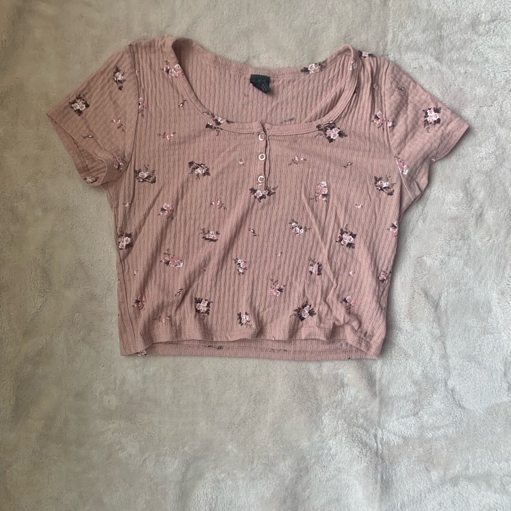 Floral Crop Top